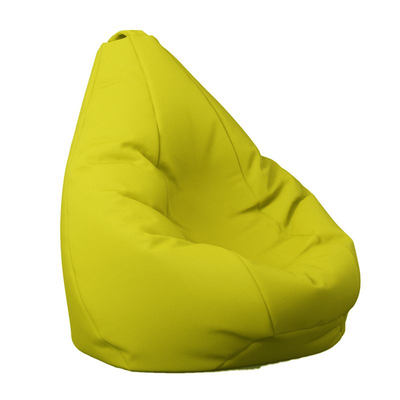 Пуф круша за деца 4-14 г., 160л., Nirvana Light - Panama olive, Водоустойчив, Перящ се калъф, Пълнеж от Полистиролни перли