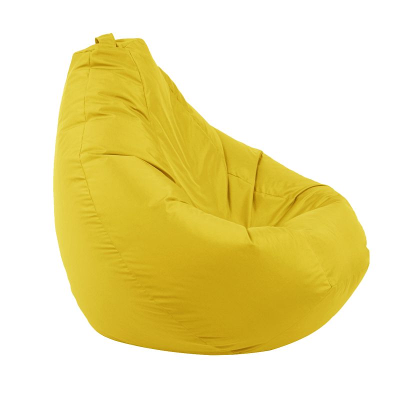 Пуф, круша, 320л., Nirvana Grande - Teteron Yellow Quince, За открито, Перящ се калъф, Пълнеж от Полистиролни перли