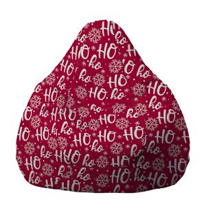 Beanbag pear, 220л., Nirvana Hobbit, HOHOHO, Waterproof, Detachable cover, filling, print