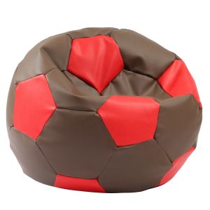 Пуф топка за деца 2-8 г., 130л. Telstar Junior - Chocolate Strawberries, Еко кожа, Пълнеж от Полистиролни перли, Цвят според складовата наличност