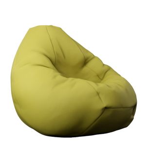 Пуф круша 320л., Nirvana Grande - Panama Olive, Водоустойчив, Перящ се калъф, Пълнеж от Полистиролни перли