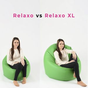 Пуф за деца, 210л., Relaxo - Smarald, Водоустойчив, Перящ се калъф, Пълнеж от Полистиролни перли