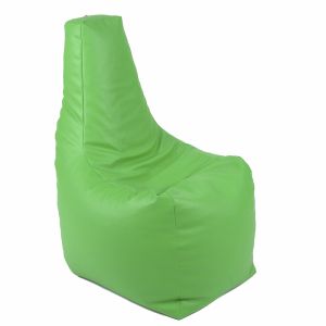 Пуф стол, 210л., Sunlounger - White, PU кожа, Пълнеж от полистиролни перли