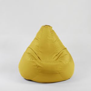 Пуф, круша, 220л., Nirvana Hobbit - Teteron Yellow Quince, За открито, Перящ се калъф, Пълнеж от Полистиролни перли