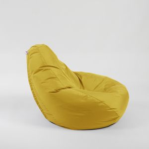 Пуф, круша, 220л., Nirvana Hobbit - Teteron Yellow Quince, За открито, Перящ се калъф, Пълнеж от Полистиролни перли