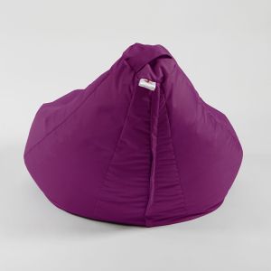 Пуф круша, 220л., Nirvana Hobbit - Panama Pink, водоустойчив, Перящ се калъф, Пълнеж от Полистиролни перли