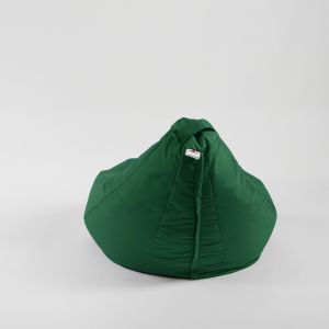 Пуф, круша, 220л., Nirvana Hobbit, Panama Green, Водоустойчив, Перящ се калъф, Пълнеж от Полистиролни перли