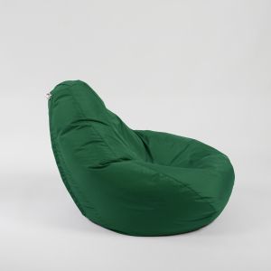 Пуф, круша, 220л., Nirvana Hobbit, Panama Green, Водоустойчив, Перящ се калъф, Пълнеж от Полистиролни перли