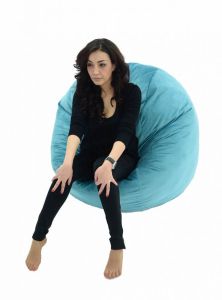 Пуф барбарон, 400л., Matusalem - Puddle, Перящ се калъф, Подходящ за деца, Пълнеж с микс от мемори пяна и дунапрен, Гама Diamond