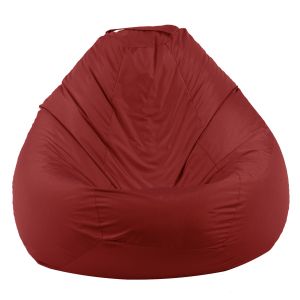 Пуф круша 520л., Nirvana Gigant - Teteron Red, За открито, Перящ се калъф, Пълнеж от Полистиролни перли